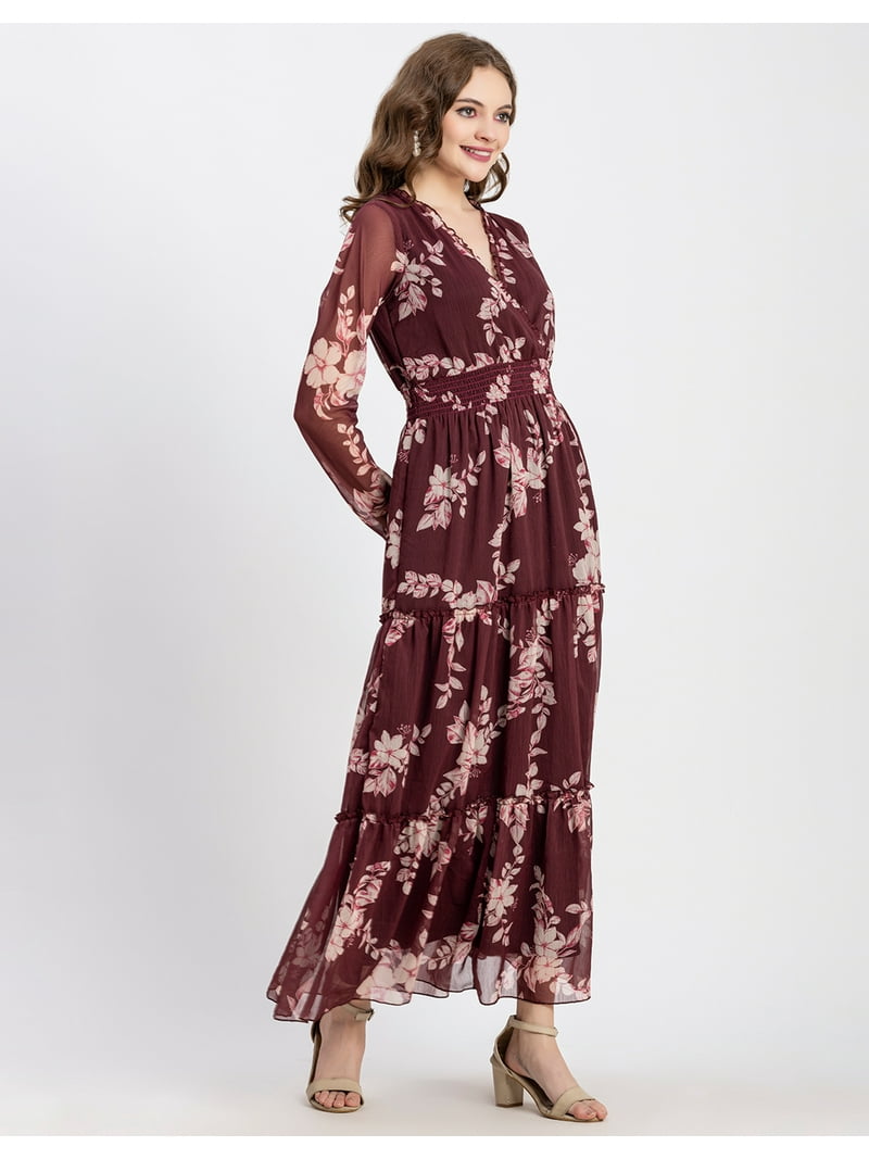 printed flared dress Off-White Printed Flared Dress main image 1