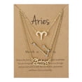 thumbnail image 1 of Fiudx Conjunto de Tres Collares con La Letra "Doce" En Inglés Antiguo., 1 of 2