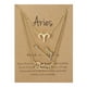 thumbnail image 1 of Collar para mujer, joyería para mujer, conjunto de 3 piezas de joyería para mujer, collar con la letra "doce" en inglés antiguo., 1 of 3