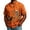 Ginger #31, variant on WJOSBXT Halloween Shirts For Men Button Down Short Sleeve T‑Shirt, Crew Neck Lightweight Breathable Collared Shirt Loose Fit Lapel Holiday Graphic Tees for Men 2XL