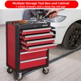 thumbnail image 6 of 28inchTool Cabinets Rolling Toolbox with 7 Drawers, Metal Tool Chest with Wheels, Tool Cart for Garage, Warehouse, Repair Shop, Workshop, 6 of 10