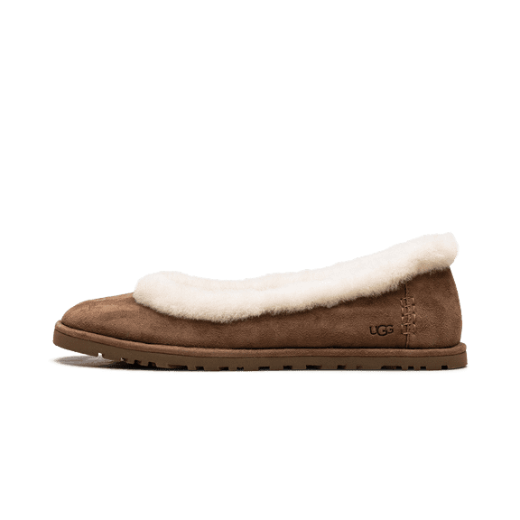 UGG WOMENS Zora Ballet Flat WMNS "Chestnut" 1178111 CHE from Stadium Goods