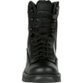 thumbnail image 3 of Rocky Women's Portland 8" Black Side Zip Waterproof Public Service Boot, 3 of 5