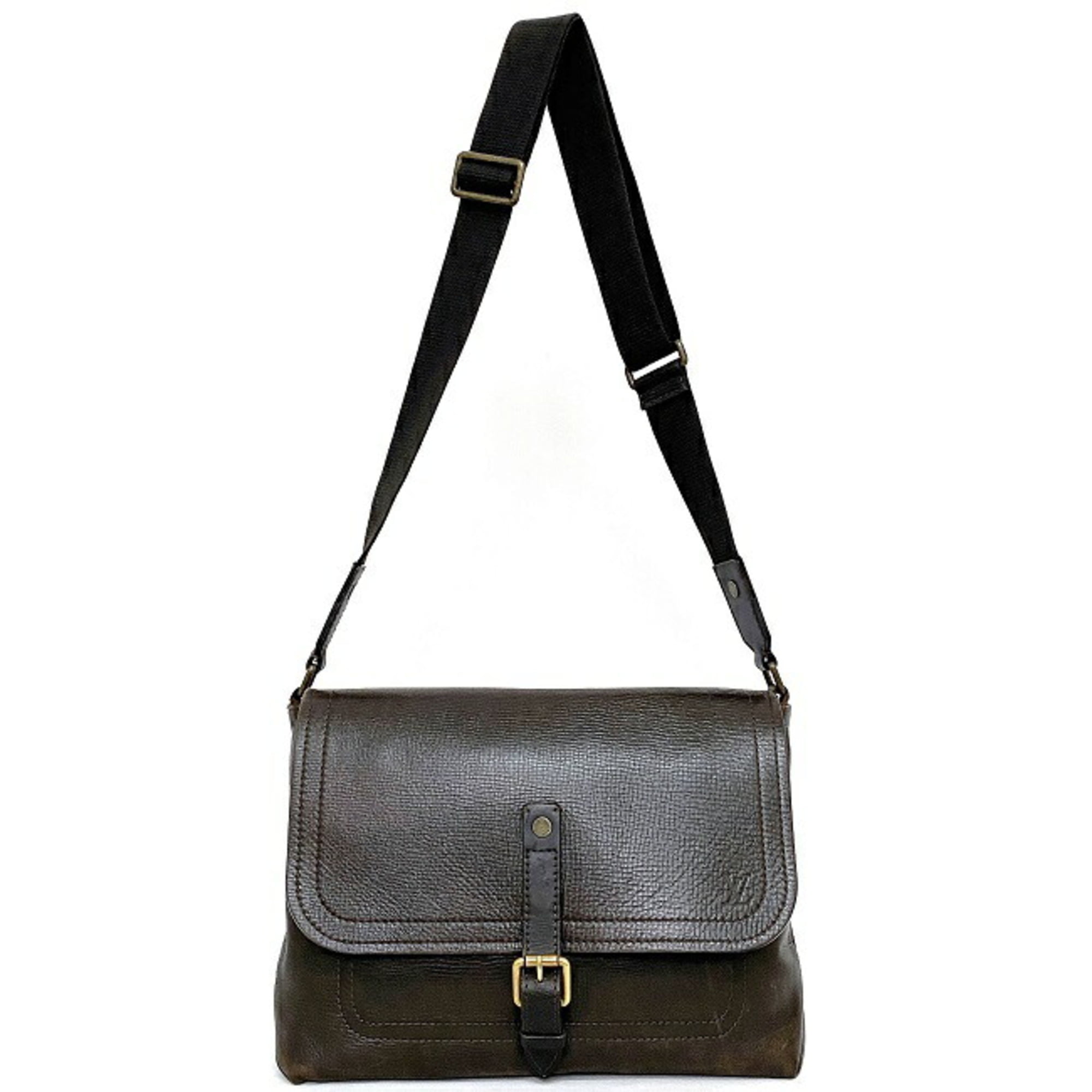 Odéon leather handbag Louis Vuitton Brown in Leather - 24984244