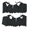 thumbnail image 6 of Fjofpr Cyber And Monday Deals Black Corset Tops for Women Lace Up Fashion Women Style Solid Color Backless Ribbon Waist Camisole Shapewear Tops, 6 of 6
