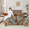 thumbnail image 4 of Feelyou Wildlife Reindeer Twin Comforter Sets, Rustic Farmhouse Bedding Set, 2-Piece, 4 of 8