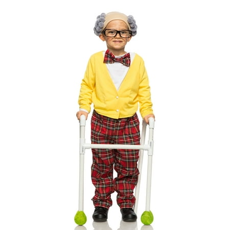 Child Old Man Grandpa Costume