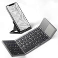 thumbnail image 1 of Clavier Sans Fil Pliable Mince Compatible Apple avec MacBook Pro ///M1/13/14/16 Pieds, 1 of 5