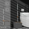 thumbnail image 1 of Juego de trapeador y balde con escurridor: permite la separación automática de aguas residuales y agua limpia: trapeador telescópico de acero inoxidable, balde de limpieza, trapeador para pisos de, 1 of 9