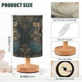 Plug Button Assembly RMDQTR LED Push-Button Switch Warm-Tone Desk Lamp Plug-and-Play No ...