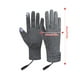 thumbnail image 1 of Guantes de ciclismo calefactados por USB | Guantes térmicos de invierno con pantalla táctil, forro de terciopelo mullido, recargables vía USB | Transpirables, ajustables, 1 par, manoplas negras y, 1 of 4