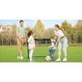 thumbnail image 5 of SONGMICS Juego de 2 Porterías de Fútbol para Niños Plegables, para Parque, Playa, Fibra de Vidrio Elástica, Montaje Rápido, Negro, 5 of 5