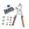 thumbnail image 4 of Snap Fastener Tool Tool Kit Multipurpose Metal Handheld Instalación de alicates Snap Snap Aliviers para lonas Barco cubre tiendas de campaña Crafts, 4 of 8