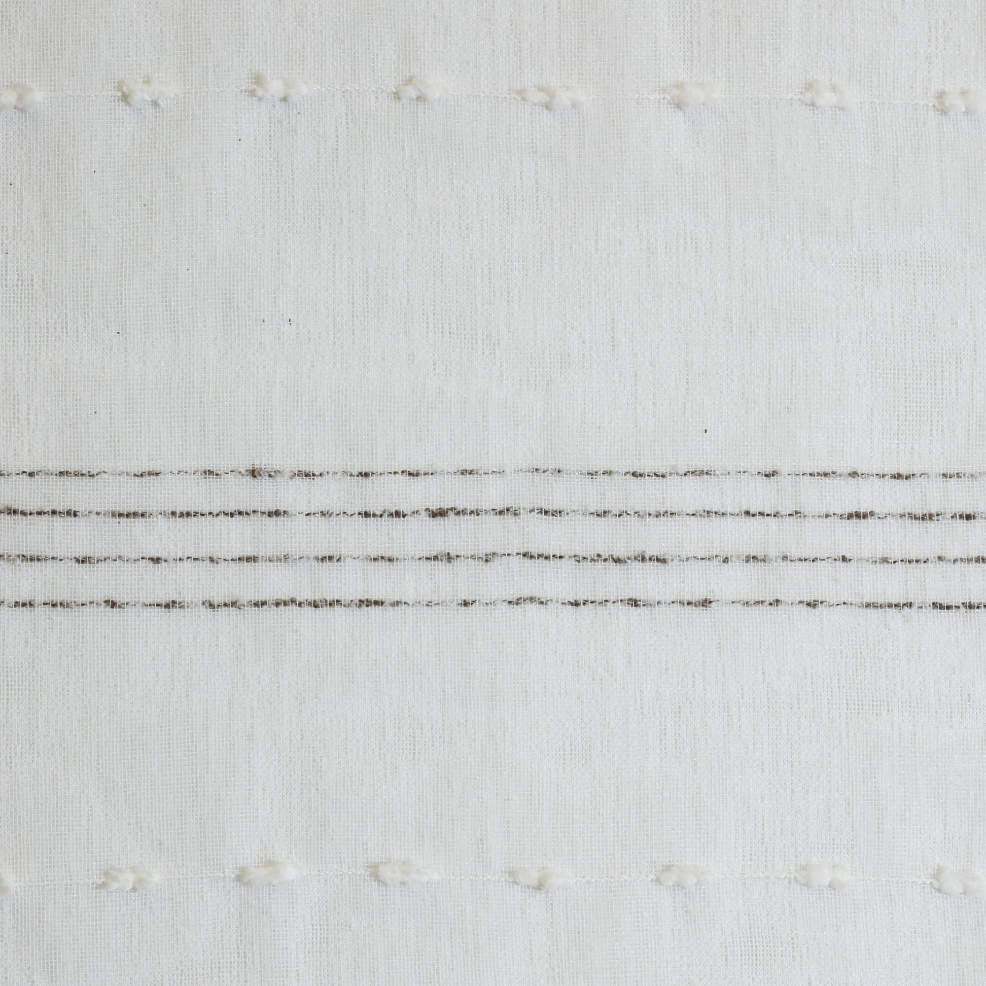 Loft Living Jackie Sheer Grommet Indoor Curtain 52 x 95 in White