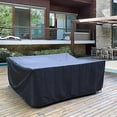 thumbnail image 3 of Outdoor Furniture Covers Waterproof Rain Snow Dust Wind-proof Anti-uv Oxford Fabric Garden Lawn Patio Furniture Covers Multiple Size250x250x90cm, 3 of 4