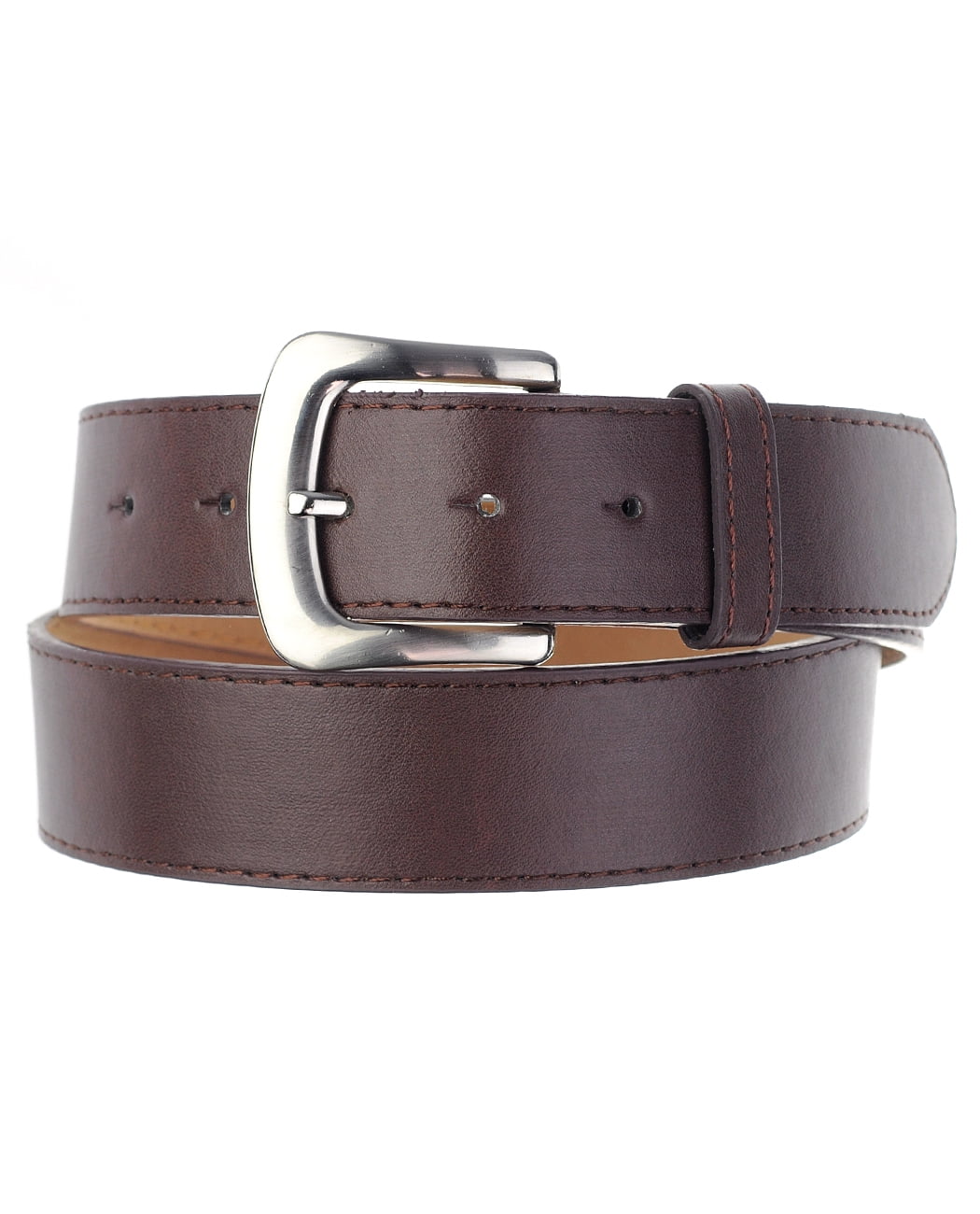 NYFASHION101 - Womens Thick Wide Stitched Leather Belt - MAP019A ...