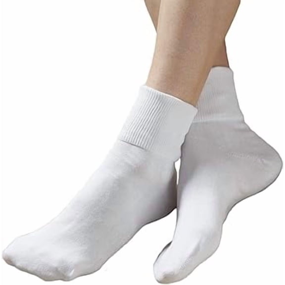 Women's 100% COTTON SOCKS (3 PAIR PACKAGE)