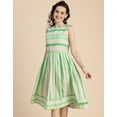 thumbnail image 2 of Moomaya Sleeveless Round Neck Cotton Dress - Women's Casual Fit And Flare Dress, 2 of 9