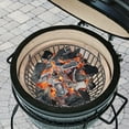 thumbnail image 7 of Porcelain Steel Charcoal Ash Basket Fits for Large Big Green Egg Grill, Kamado Joe Classic, Pit Boss, Louisiana Grills, Primo Kamado Grill and Large Grill Dome, 7 of 7