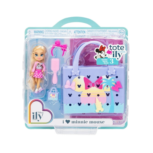 Mini poupées et sacs ily 4EVER Tote-ily Teenies de Disney - Inspirée par Minnie