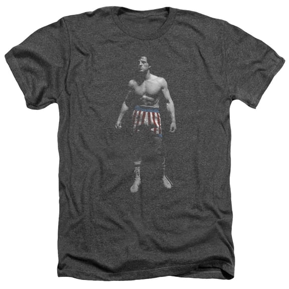 Rocky - Stand Alone - Heather Short Sleeve Shirt - Large