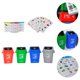 thumbnail image 2 of 1 Conjunto de juegos de clasificación de basura basura de juguete para juguete niños educación temprana juguete, 2 of 5