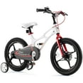 thumbnail image 1 of RoyalBaby Space Shuttle 14" Magnesium Alloy Kids Bike w/Training Wheels, White, 1 of 11