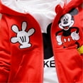 thumbnail image 3 of 3 PCS Kids Girls Boys Clothing Sets Mickey Hooded Coat+T-Shirt+Pants Baby Cotton Tracksuits, 3 of 7