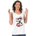 thumbnail image 3 of Retro Betty Boop Hugs Kisses XO Love Women Plus Size Tank Top Brisco Brands 2X, 3 of 5
