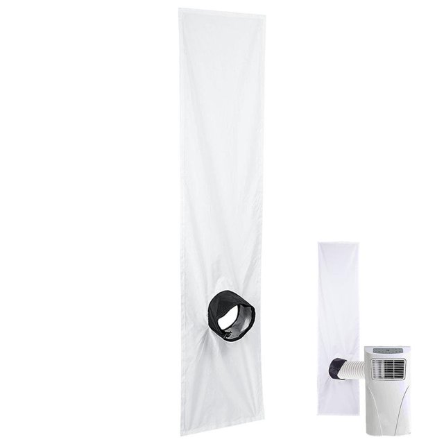 Joint de Fenêtre 2 M/3 m pour Climatiseur Portable et Sèche-Cheveux, Trousse d'Étanchéité de Fenêtre en Polyester, 1 Trou Ajustable avec Corde de Tension pour Fenêtres à Battants, designer
