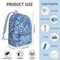 thumbnail image 5 of Bohemian Chic Backpack Unisex, Spacious Boho Bookbag with Multiple Pockets, Durable Daypack for College High School, Work Travel Vacation, Excellent Gift Choice, 5 of 5