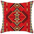 thumbnail image 5 of Baywell Bohemian Style Decor Lumbar Pillow Case ,Throw Pillow Covers Home Decor Set of 1/4 Pillow Cases Living Room Decorative 18 x 18 Inches Cushion Couch Sofa Pillowcases, 5 of 5