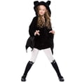 thumbnail image 1 of 1 disfraz de murciélago infantil para decoraciones de Halloween., 1 of 3