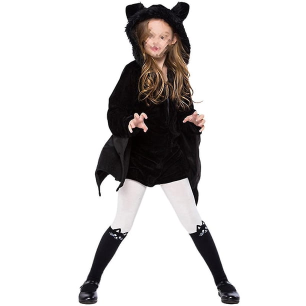 1 disfraz de murciélago infantil para decoraciones de Halloween.