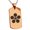 Rose, variant on Stainless Steel Maeda Samurai Crest Engraved Dog Tag Pendant Necklace