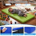 thumbnail image 4 of Gymax 5 Pieces Kids Rest Mats 2 Inch Thick Sponge Children Floor Nap Mats Colorful, 4 of 10