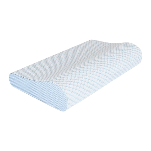 LYCAQL Memory Foam Pillows Neck Pillow for Sleeping Ergonomic Cervical Pillow Bed Pillow for Side Back Stomach Sleeper Orthopedic Contour Pillow for Neck and Shoulder Pain Relief