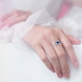 thumbnail image 4 of Anillo Preocupación por la Ansiedad Anillos Ansiedad Anillos apilables Joyería Anillo Ajustable para Anillos Anillos de estrés abierto giratorio, 4 of 8