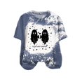 thumbnail image 5 of Mnuaqn Halloween Shirts for Women Girls Will Be Girls Witch Graphic Outfits Ghost Pumpkin Tees Fall Spooky Season Clothes Tops (Navy,XXL), 5 of 5
