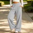 thumbnail image 2 of KyCheLot Fleece Sweatpants for Boys Girls Elastic Waist Thicken Sweatpants with Pocket Winter Warm Schoolwear, 2 of 8