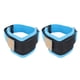 thumbnail image 4 of 2 correas de tobillo para máquina de cable, con anilla en D de hierro, para gimnasio, para entrenamiento físico, color azul, 4 of 14