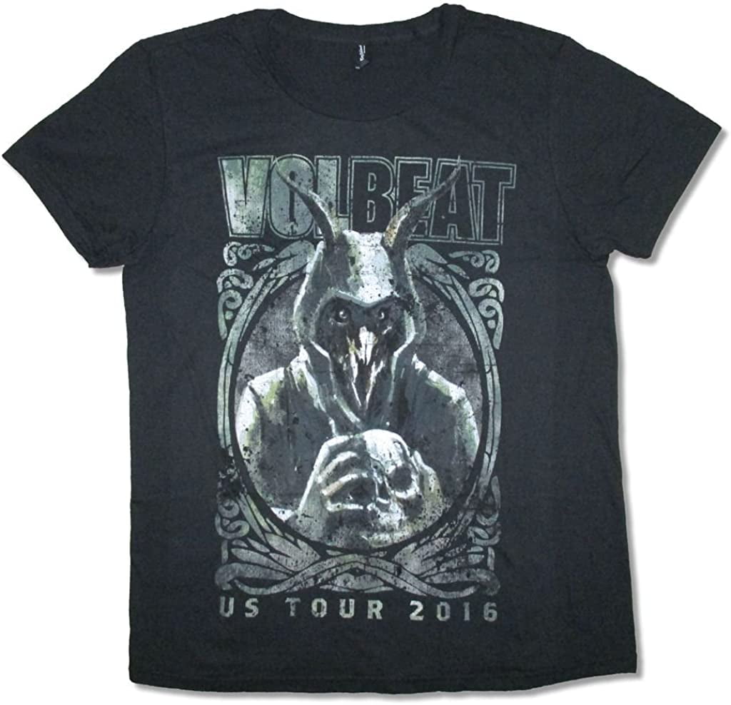 Uitbeelding Persoonlijk vals Volbeat Goat With Skull US Tour 2016 Black T Shirt (2X) - Walmart.com