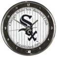thumbnail image 1 of Chicago White Sox Round Chrome Wall Clock, 1 of 1