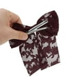 thumbnail image 4 of Unique Bargains 1 Pc Elegant Flower Bow Ribbon Hair Clips Wine Red, 4 of 5