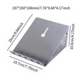 thumbnail image 2 of Telephone Holder Bracket Accessories Home Sturdy Fits All Telephones Hanging, 2 of 5