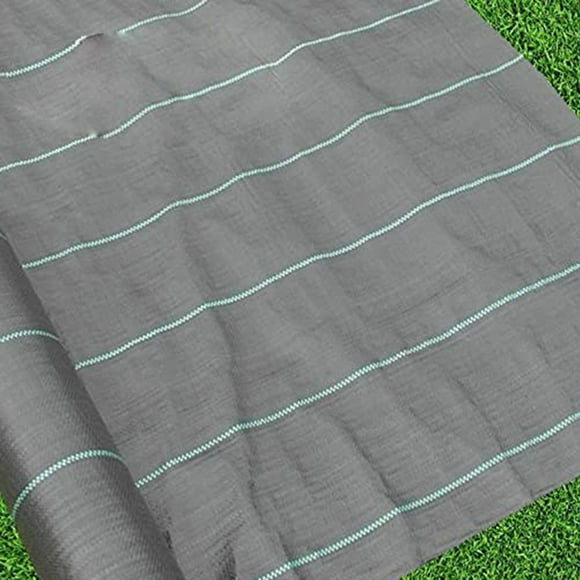 Hbdhejl Ground Fabric Film Cover Stabilized Black Heavy Control Duty Patio Garden