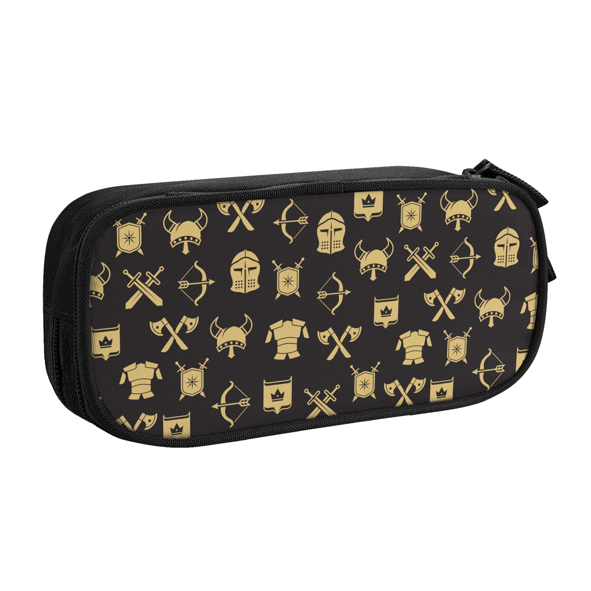 TEQUAN Large Capacity Pencil Case, Horror Halloween Pumpkin