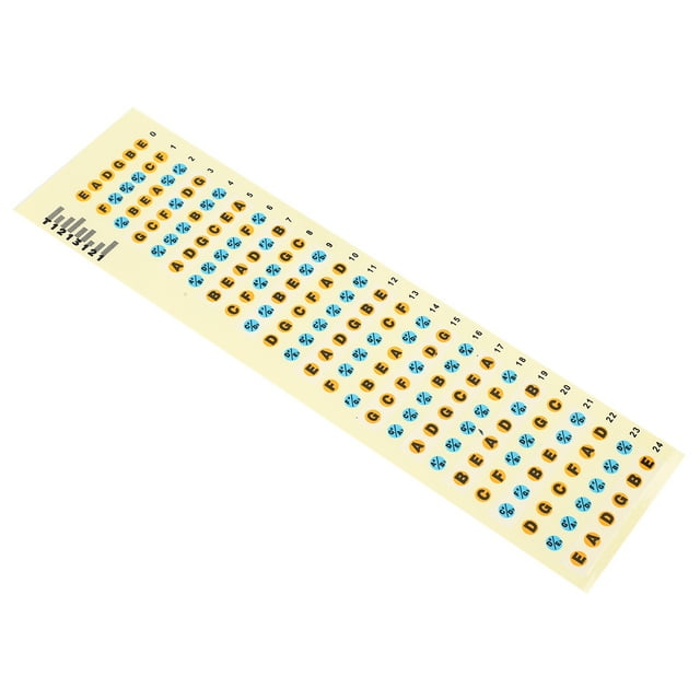 Guitar Headstock Sticker, Guitar Sticker, Firm Guitar For Guitar Players