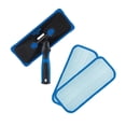 thumbnail image 1 of Unger ProClean - Limpiador de ventanas para interiores, herramienta para limpieza de ventanas, cristales y espejos, resultados sin rayas, almohadillas para orejas de microfibra reutilizables para, 1 of 9