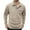 Khaki, variant on Wutalume Men's Lapel Single Breasted Plaid Top, Casual Sporty Long Sleeve Shirt, Comfortable Fit for Golf, Outdoor and Smart Casual Wear,Khaki XL